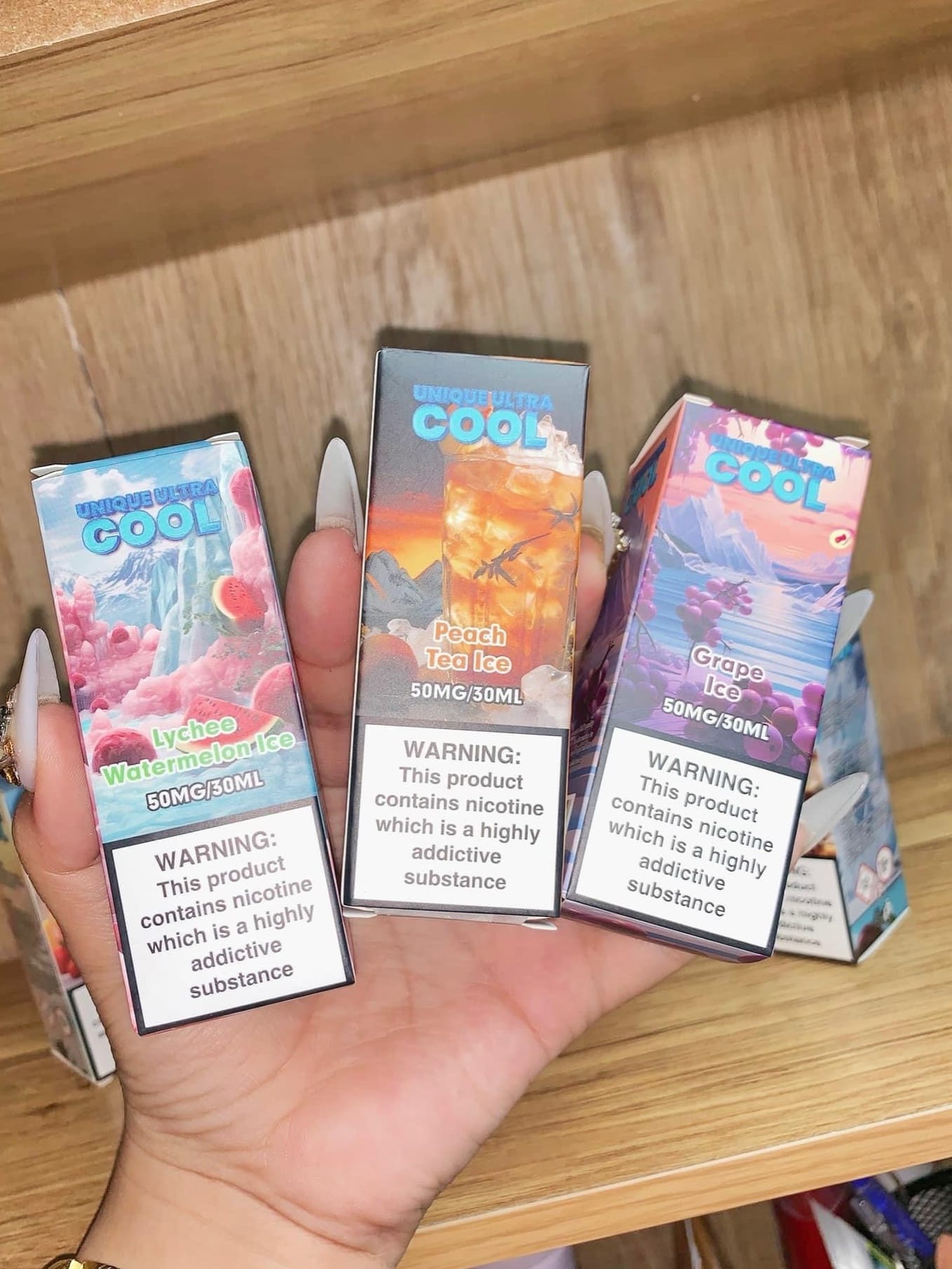 Review chai juice Unique Ultra Cool Saltnic (30ml / 50mg)