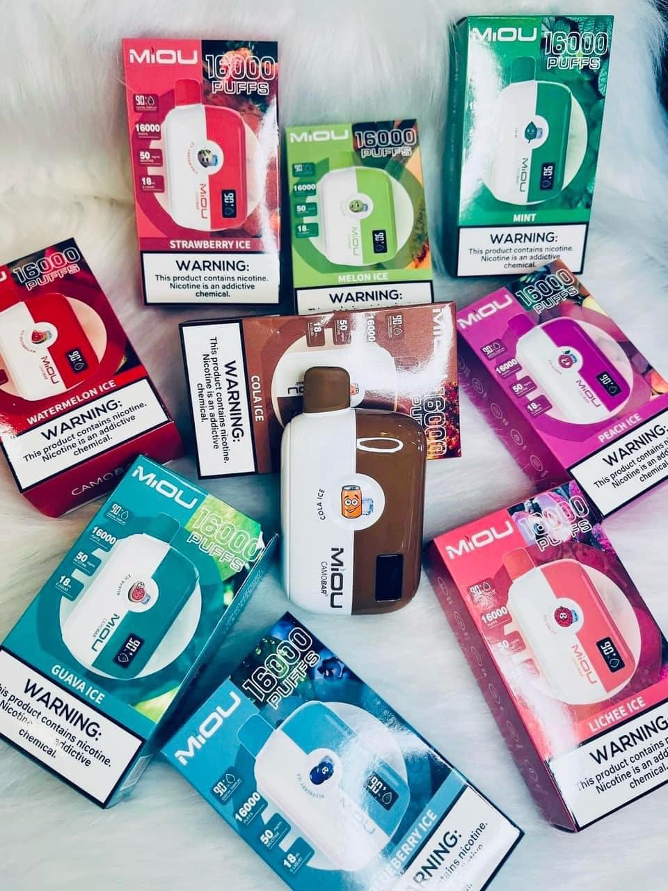 Đánh giá chi tiết và review Pod 1 lần MiOU 16000 Hơi (50mg)