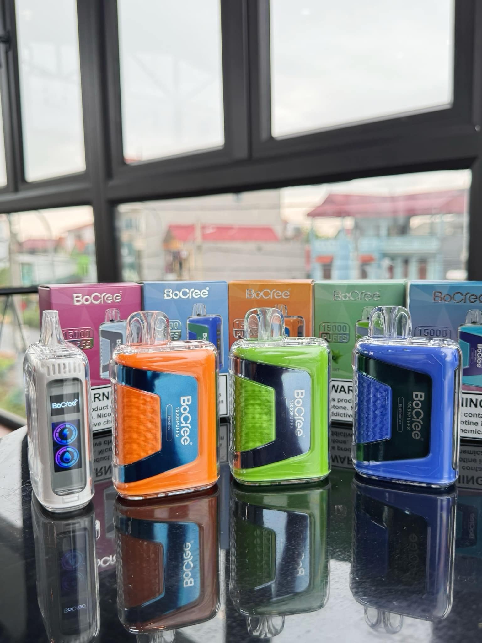 Giới thiệu và đánh giá chi tiết Pod 1 lần Bocree 15000 Hơi (50mg)