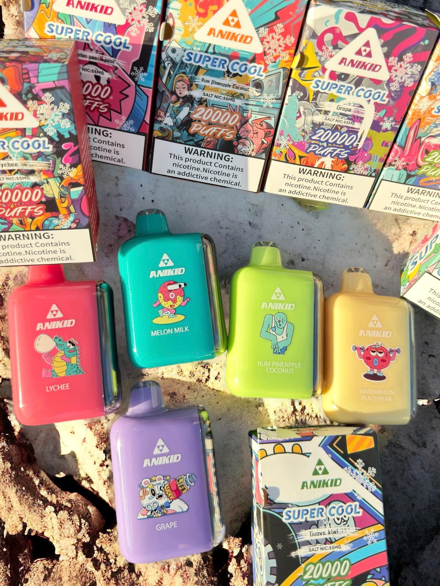 Review chi tiết pod 1 lần Anikid 20000 Hơi (50mg)