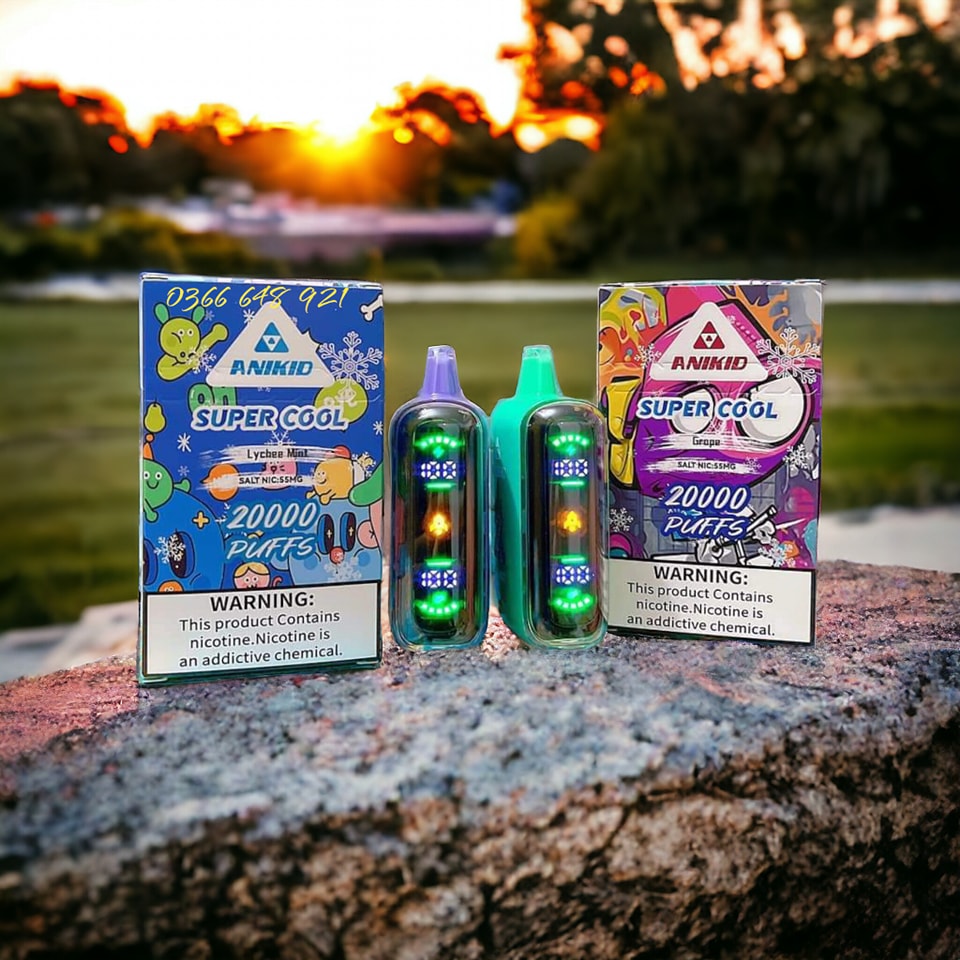 Review chi tiết pod 1 lần Anikid 20000 Hơi (50mg)