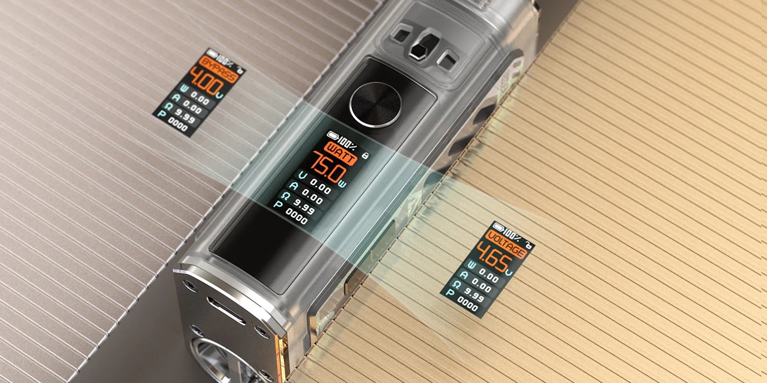 Aspire CloudFlask X 75W Pod Kit Thích Hợp Để Chơi Nhiều Khói