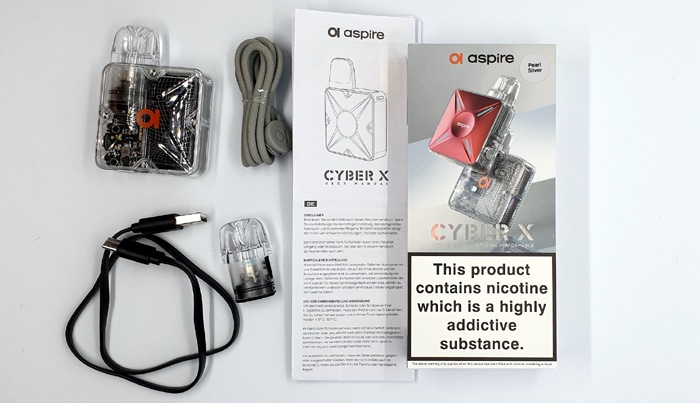 Đánh giá Nhanh Aspire Cyber X Pod Kit - Ưu Và Nhược Điểm
