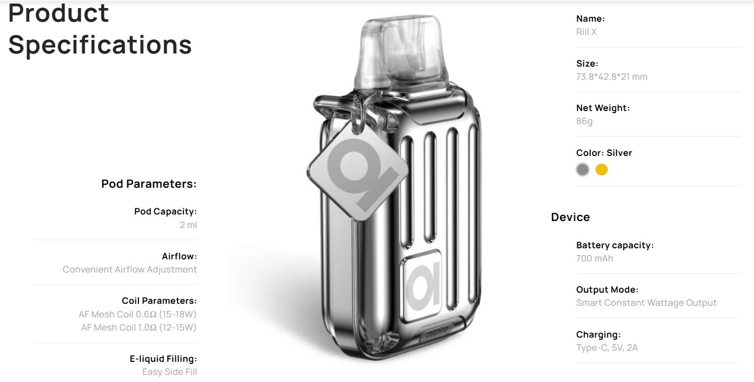 Đánh giá Aspire Riil X: Nhỏ Gọn - Hiệu Suất - Thời Trang