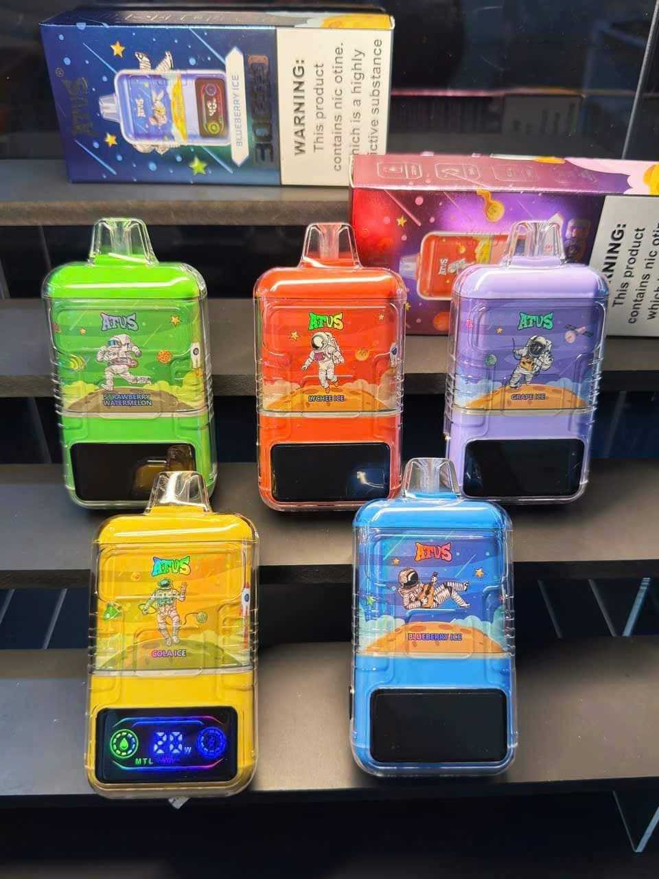 Review chi tiết ATVS 30000 Hơi (50mg) – Pod 1 Lần