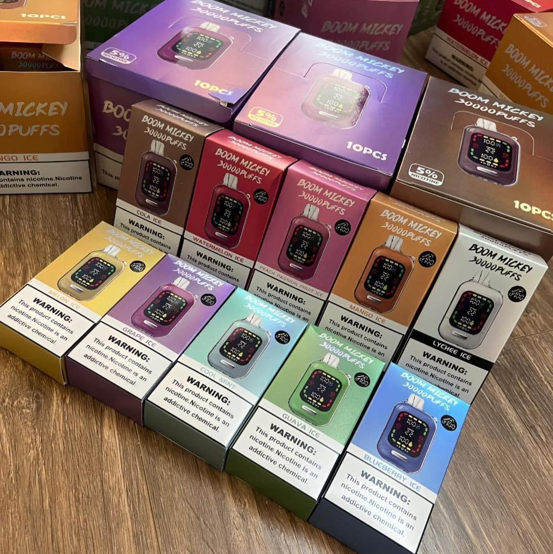 Review chi tiết Boom Mickey 30000 Hơi (50mg) - Pod 1 lần