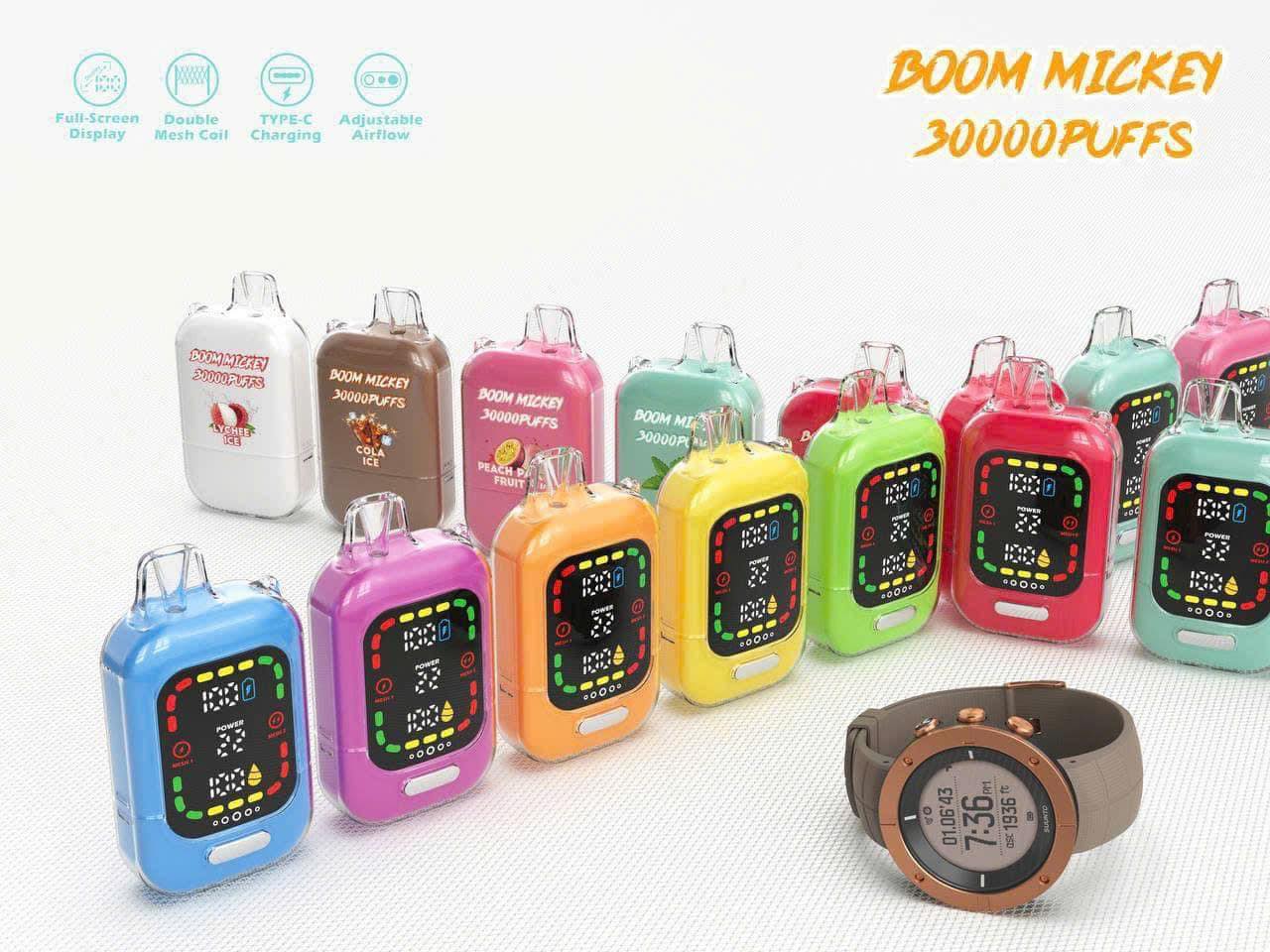 Review chi tiết Boom Mickey 30000 Hơi (50mg) - Pod 1 lần