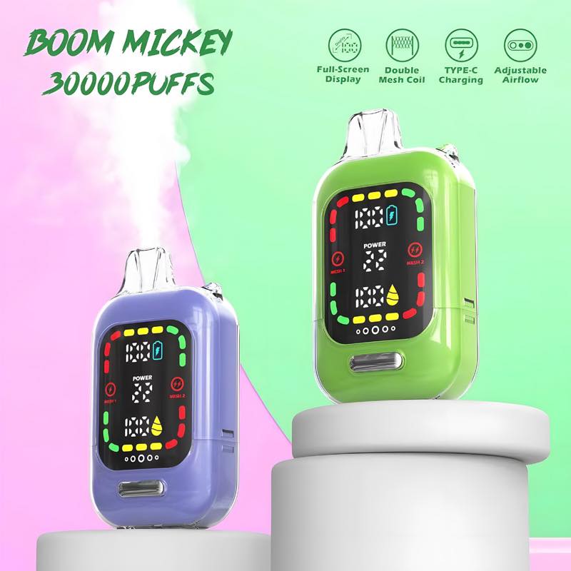 Review chi tiết Boom Mickey 30000 Hơi (50mg) - Pod 1 lần