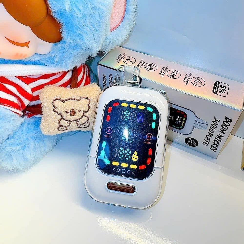 Review chi tiết Boom Mickey 30000 Hơi (50mg) - Pod 1 lần