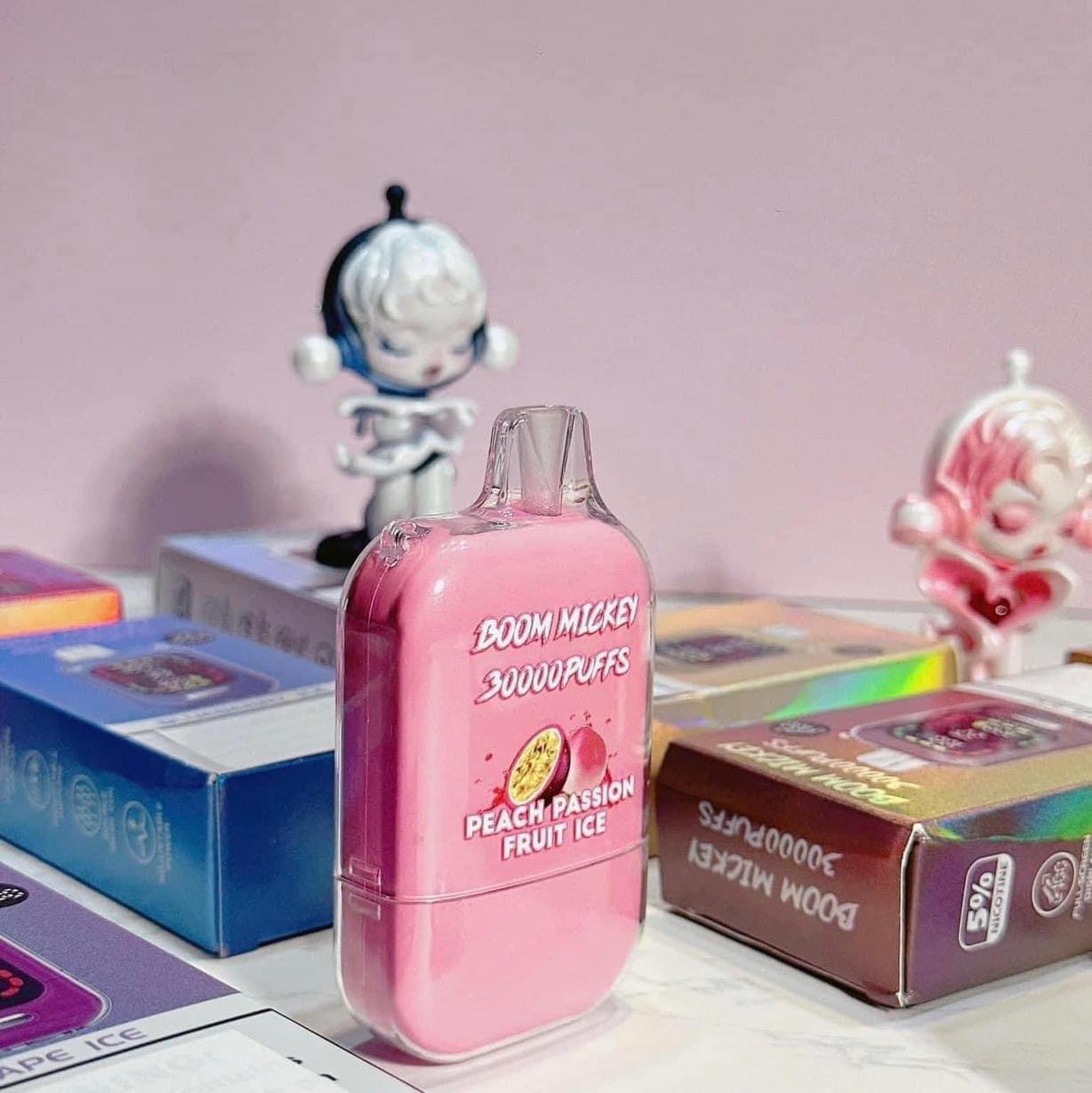 Review chi tiết Boom Mickey 30000 Hơi (50mg) - Pod 1 lần