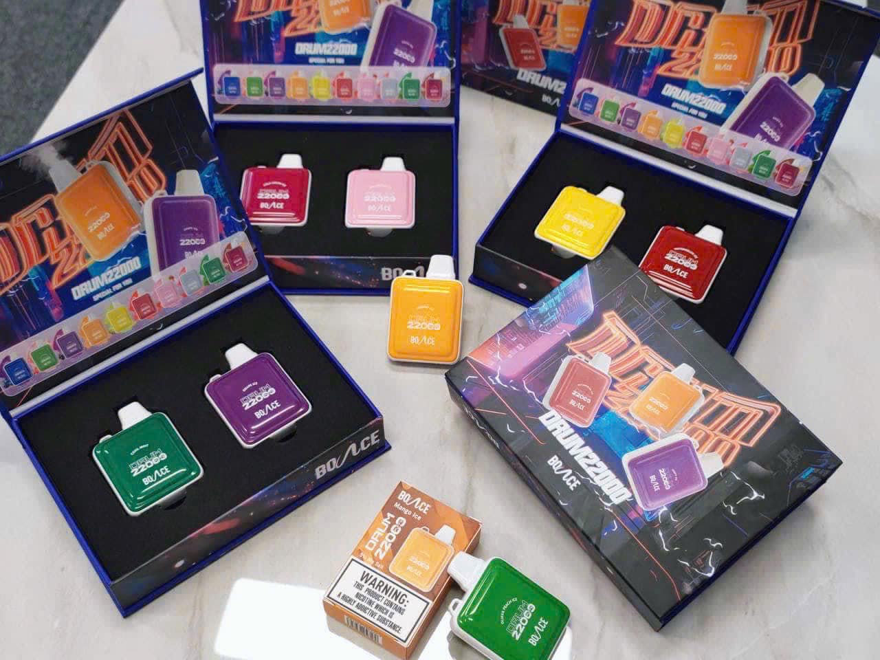 Review chi tiết Bounce Drum 22000 Hơi (50mg) – Pod 1 Lần