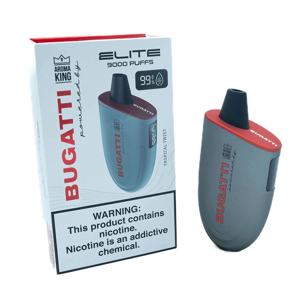 Đanh giá chi tiết và review Bugatti Elite 9000 Hơi (50mg) – Pod 1 Lần