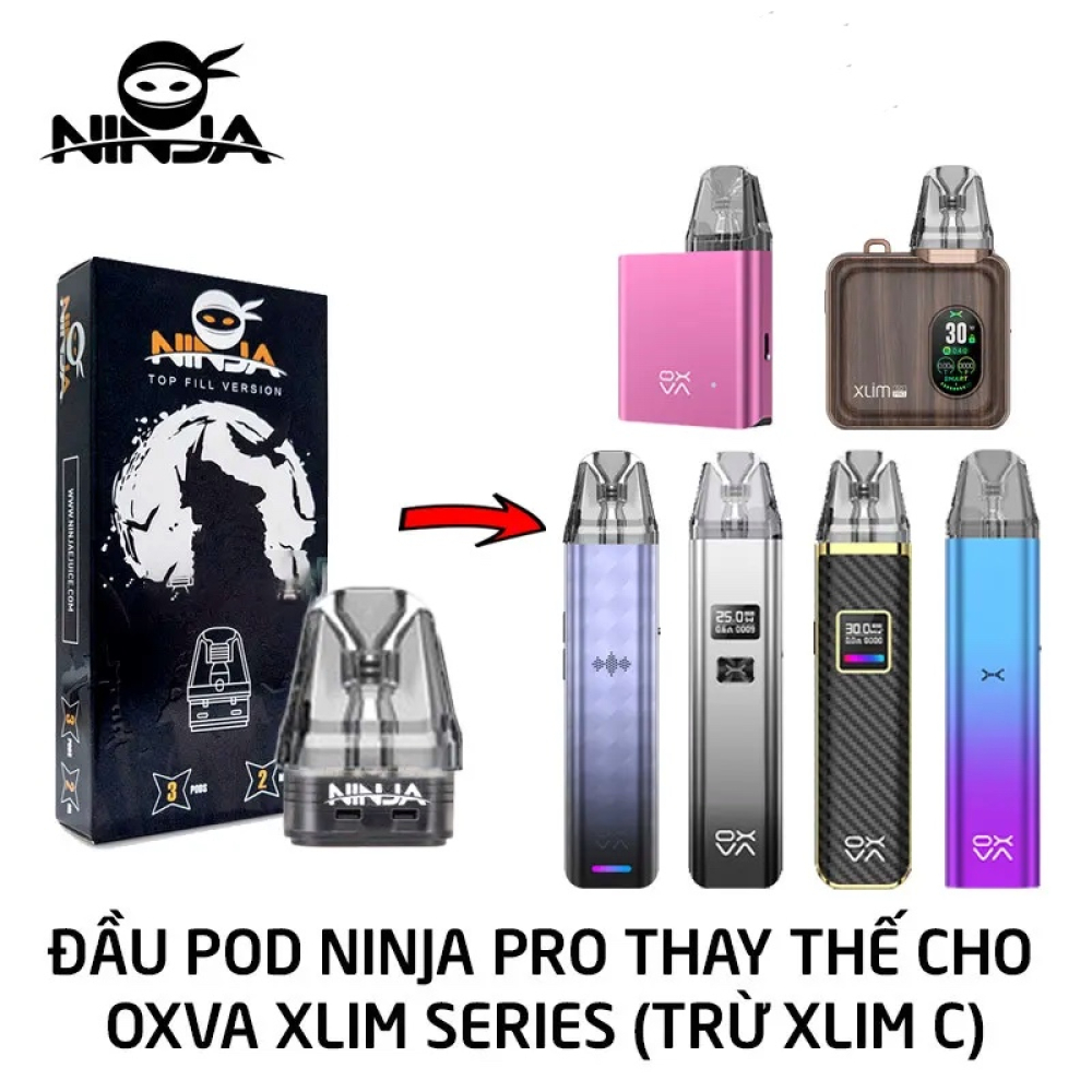 Đánh giá chi tiết Pod System Ninja Pro: Xlim hãy coi trừng!