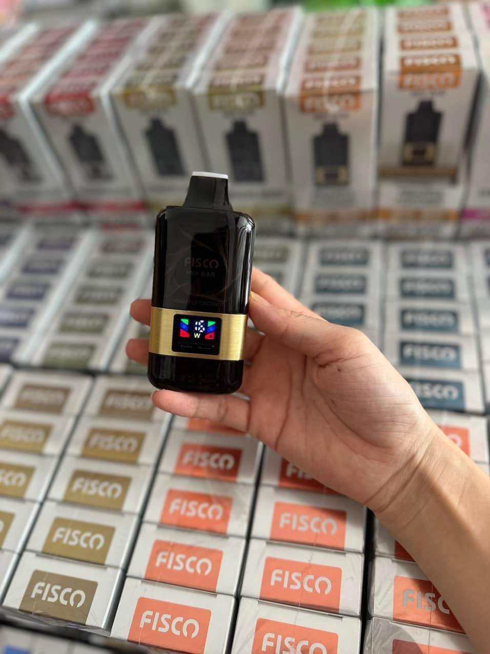 Review chi tiết Fisco Mix Bar 16000 Hơi (50mg) – Pod 1 Lần