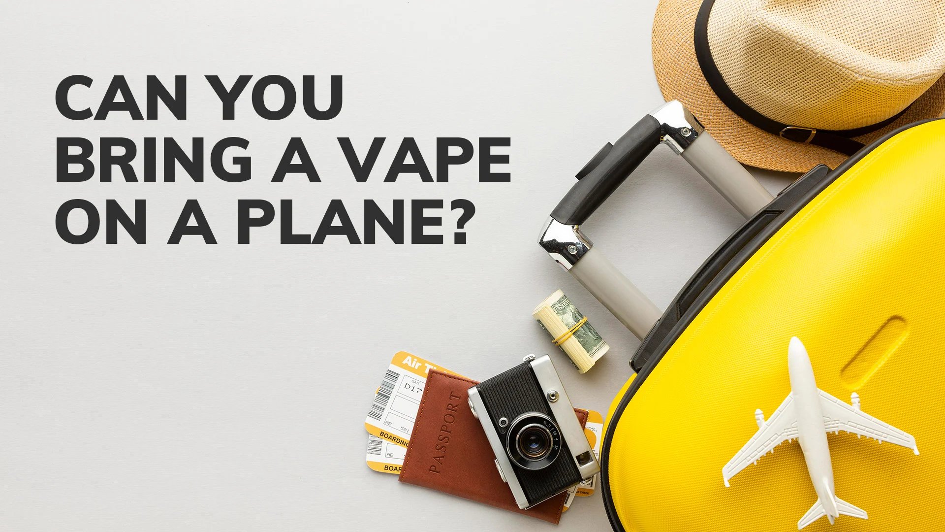 Có được đem vape đi máy bay không ?