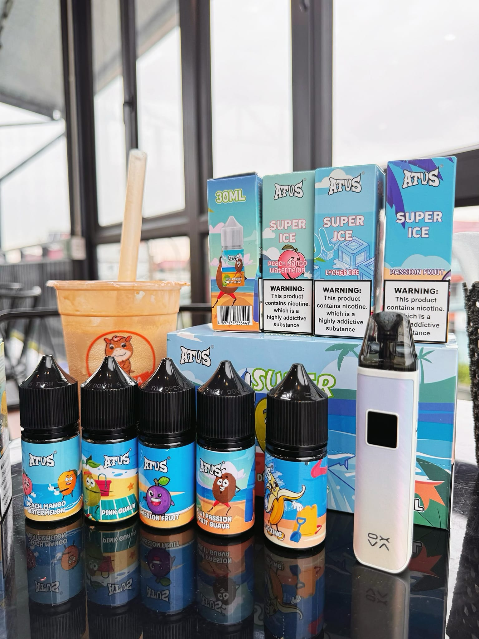 Giới thiệu và review chi tiết chai ATVS Super Ice Saltnic (30ml / 50mg)