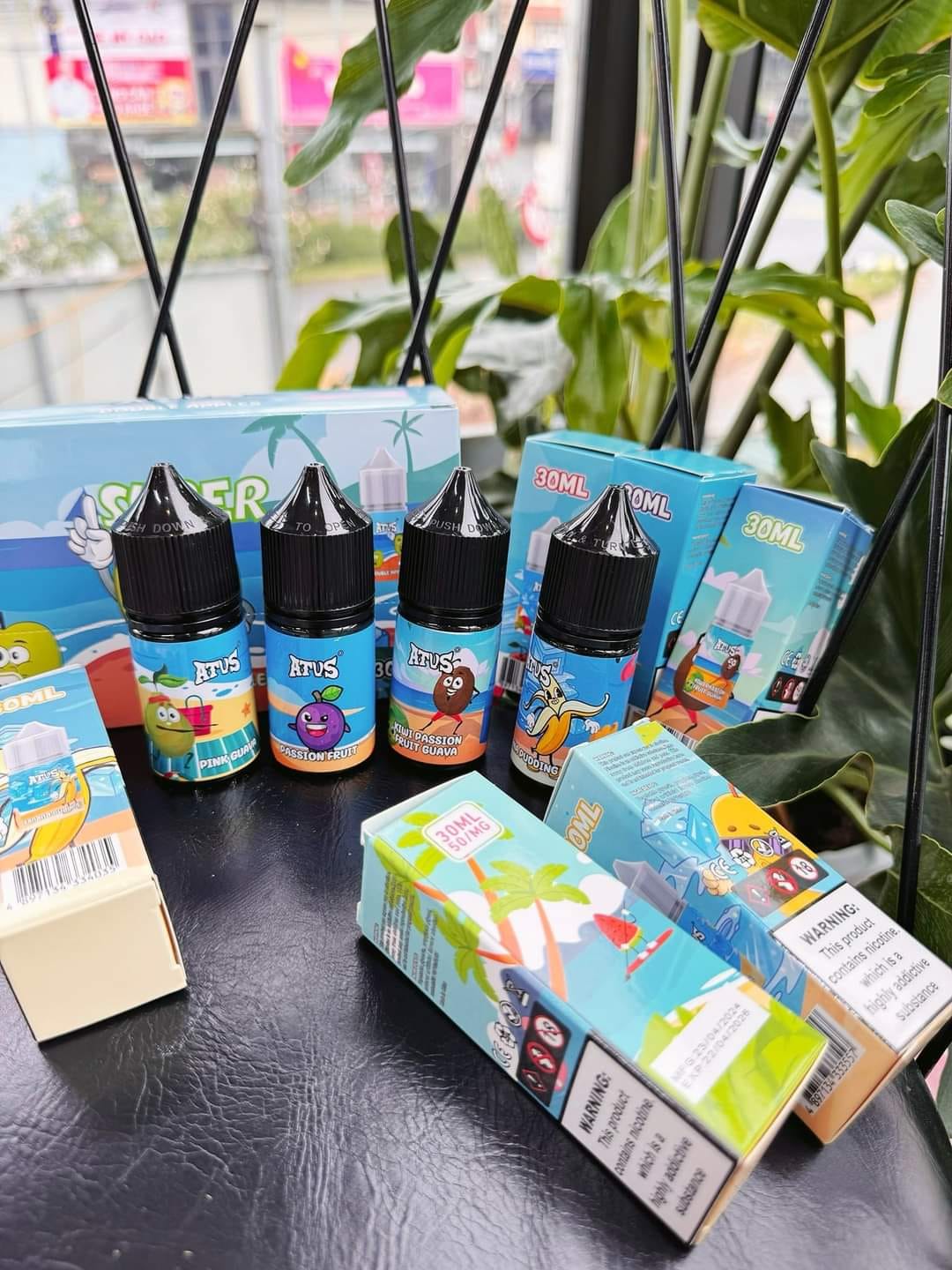 Giới thiệu và review chi tiết chai ATVS Super Ice Saltnic (30ml / 50mg)