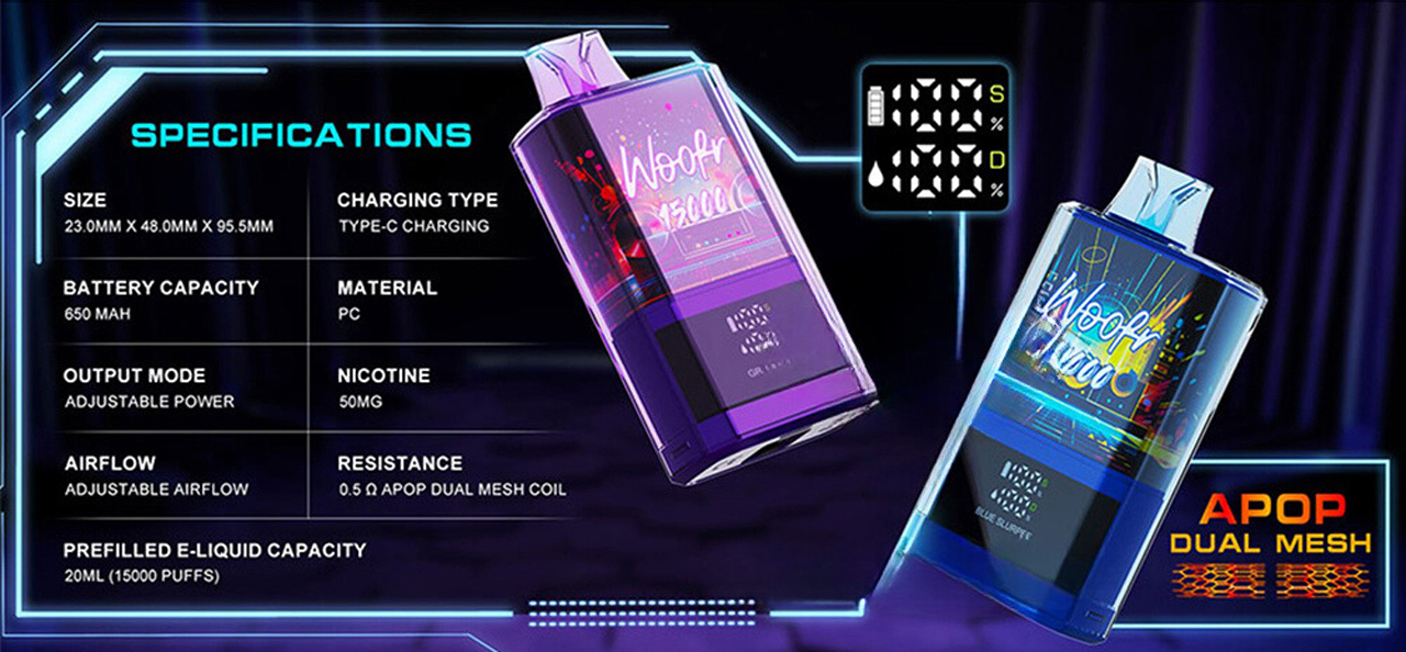 Đánh giá chi tiết về sản phẩm LIO Woofr 15000 Hơi (50mg) – Pod 1 Lần