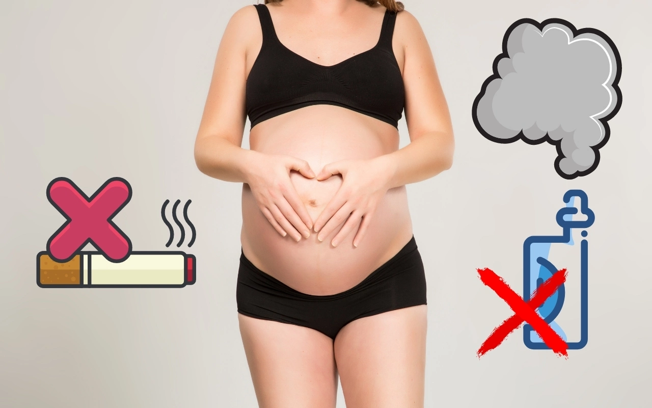 Có được hút pod dùng 1 lần khi mang thai ?