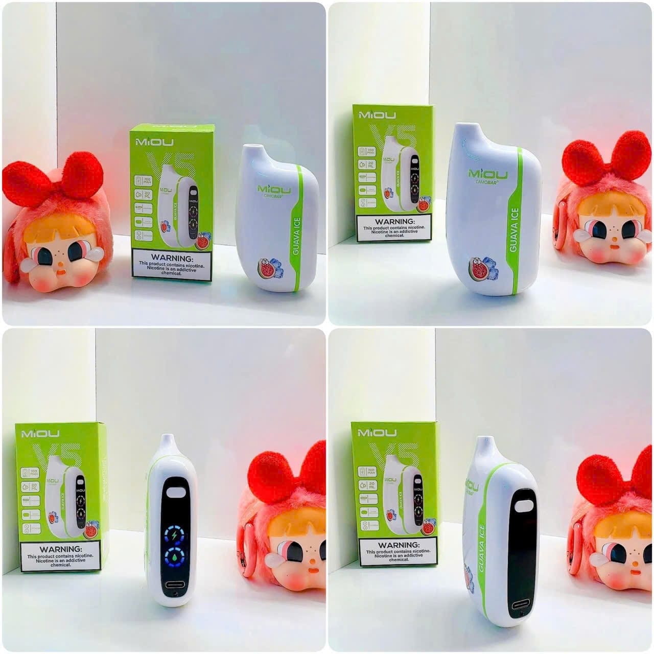 Review chi tiết MiOU V5 Camobar 18000 Hơi (50mg) – Pod 1 Lần