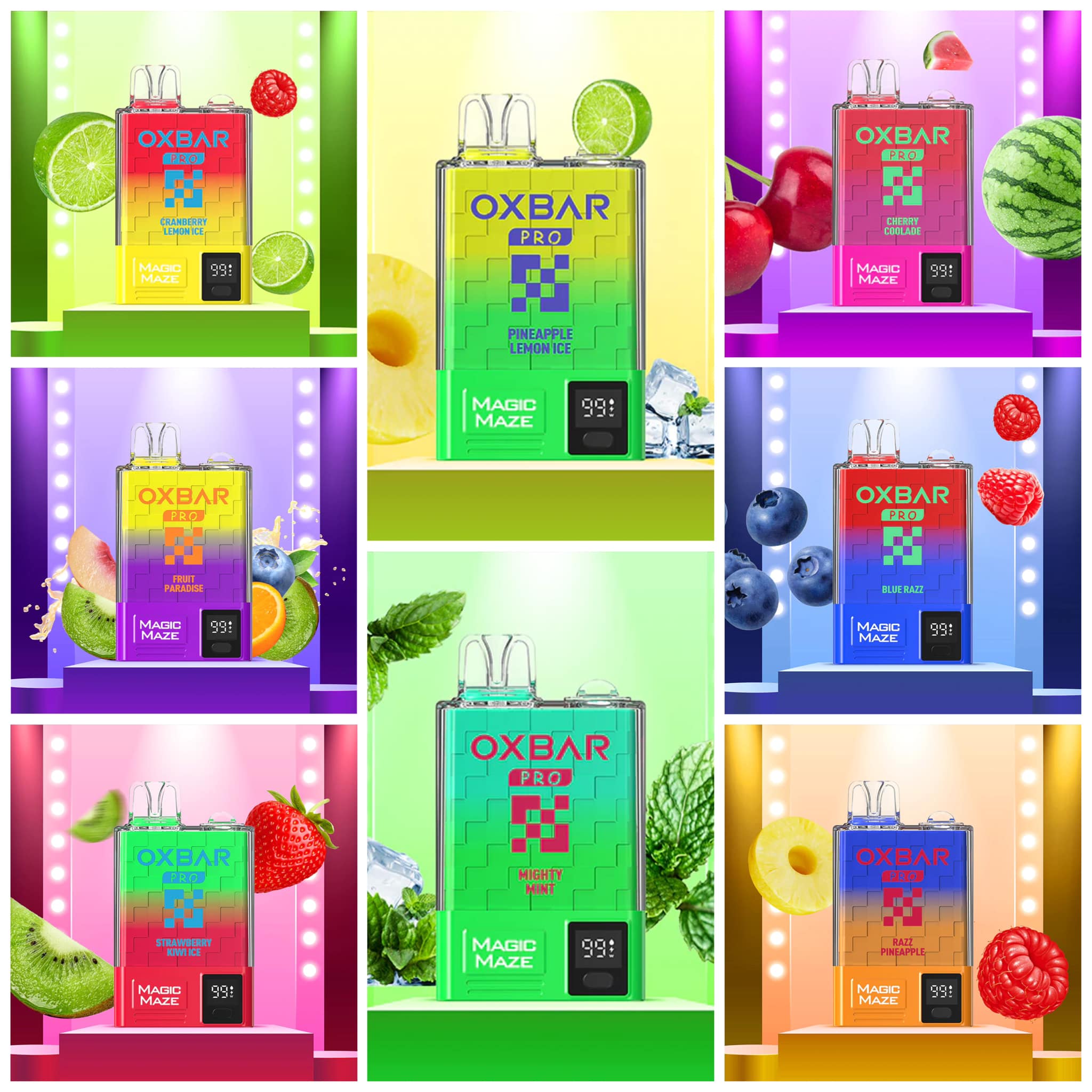 Review chi tiết Oxbar Magic Maze Pro 10000 Hơi (50mg) – Pod 1 Lần