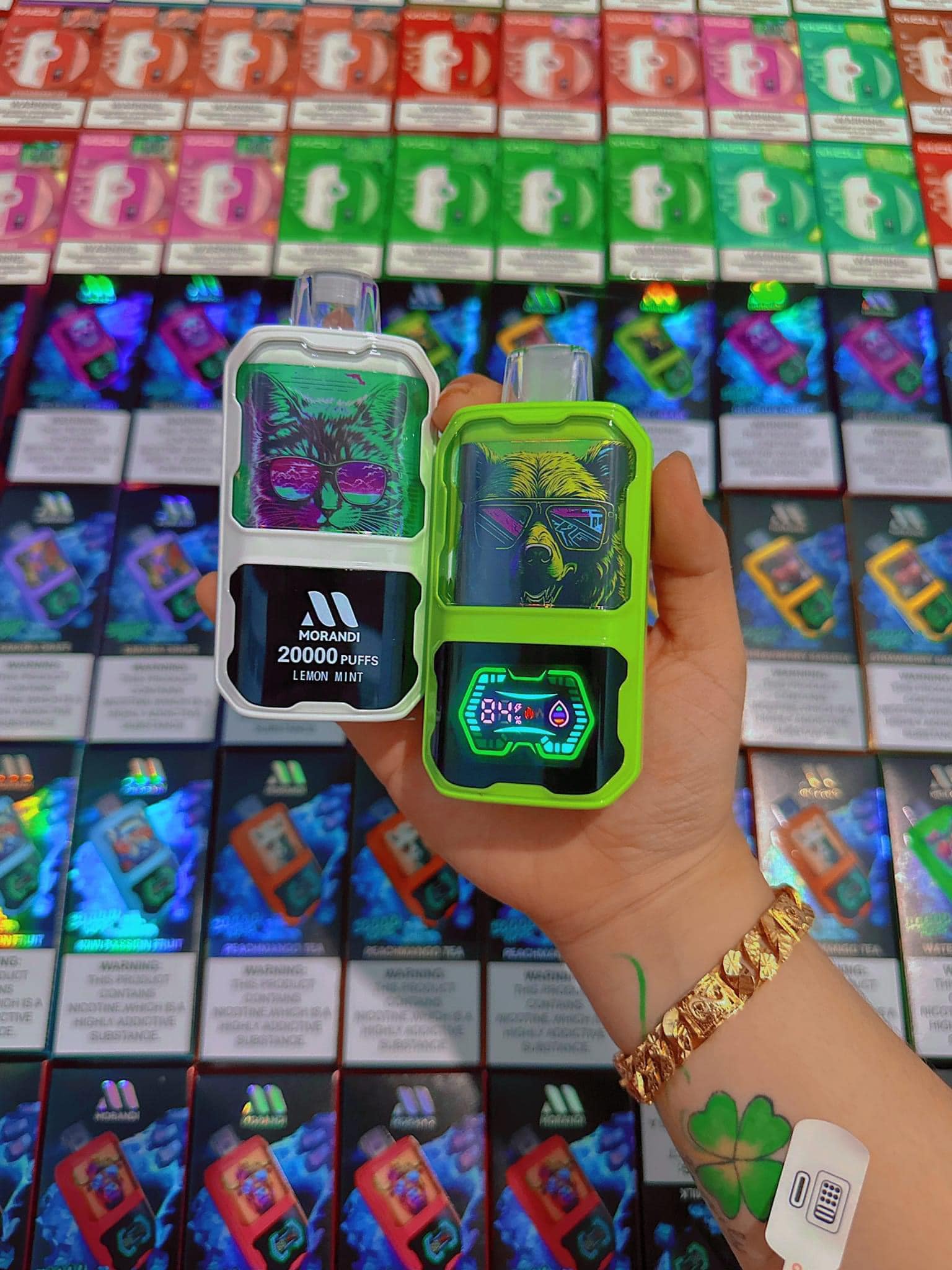 Review chi tiết sản phẩm Morandi 20000 Hơi (50mg) – Pod 1 Lần