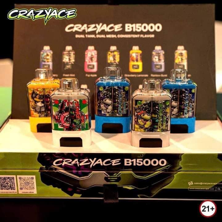 Review chi tiết Crazyace B15000 15000 Hơi (50mg) - Pod 1 lần