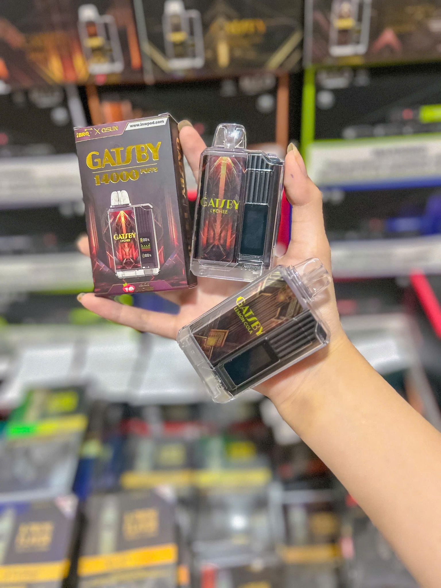 Review chi tiết Gats By 14000 Hơi (50mg) – Pod 1 Lần