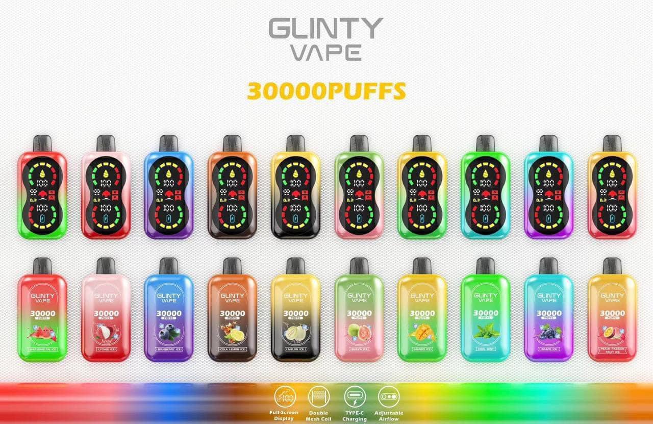Review chi tiết Pod 1 lần Glinty Vape 30000 Hơi (50mg)
