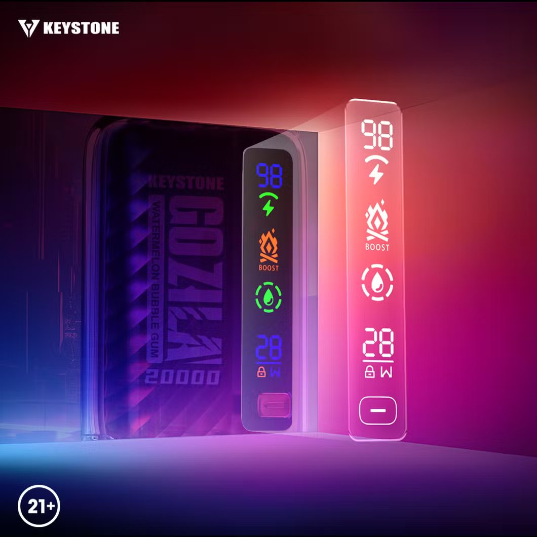 Review chi tiết Keystone Gozila 25000 Hơi (50mg) - Pod 1 lần