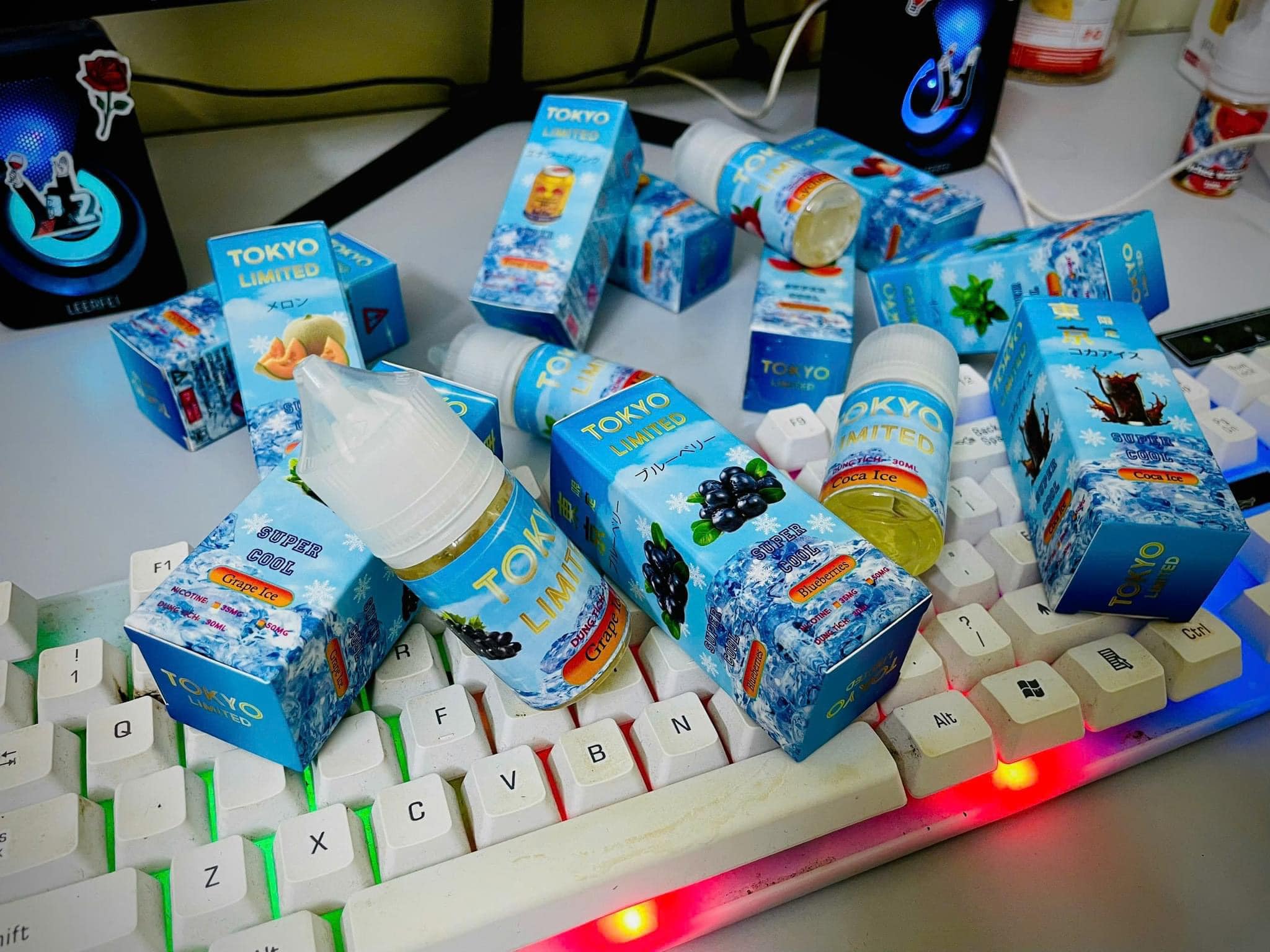 Review chi tiết chai juice Tokyo Limited Saltnic (30ml / 50mg)