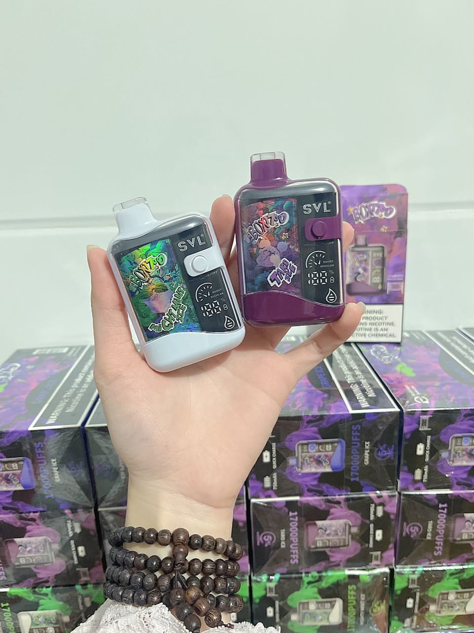 Review chi tiết SVL Box 17000 Hơi (50mg) – Pod 1 Lần