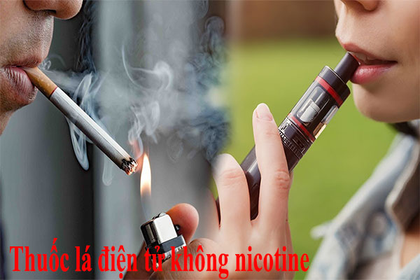 Pod dùng 1 lần không chứa Nicotine sẽ thế nào ?