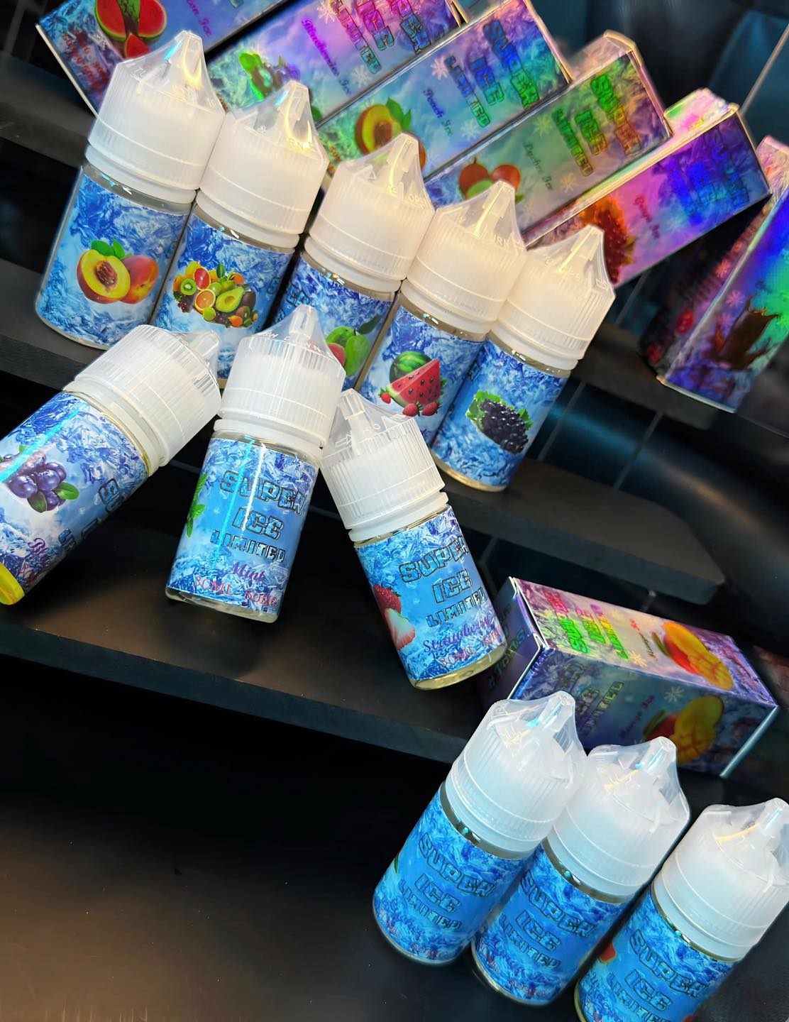 Review chi tiết chai juice Super Ice Limited Saltnic (30ml/50mg)