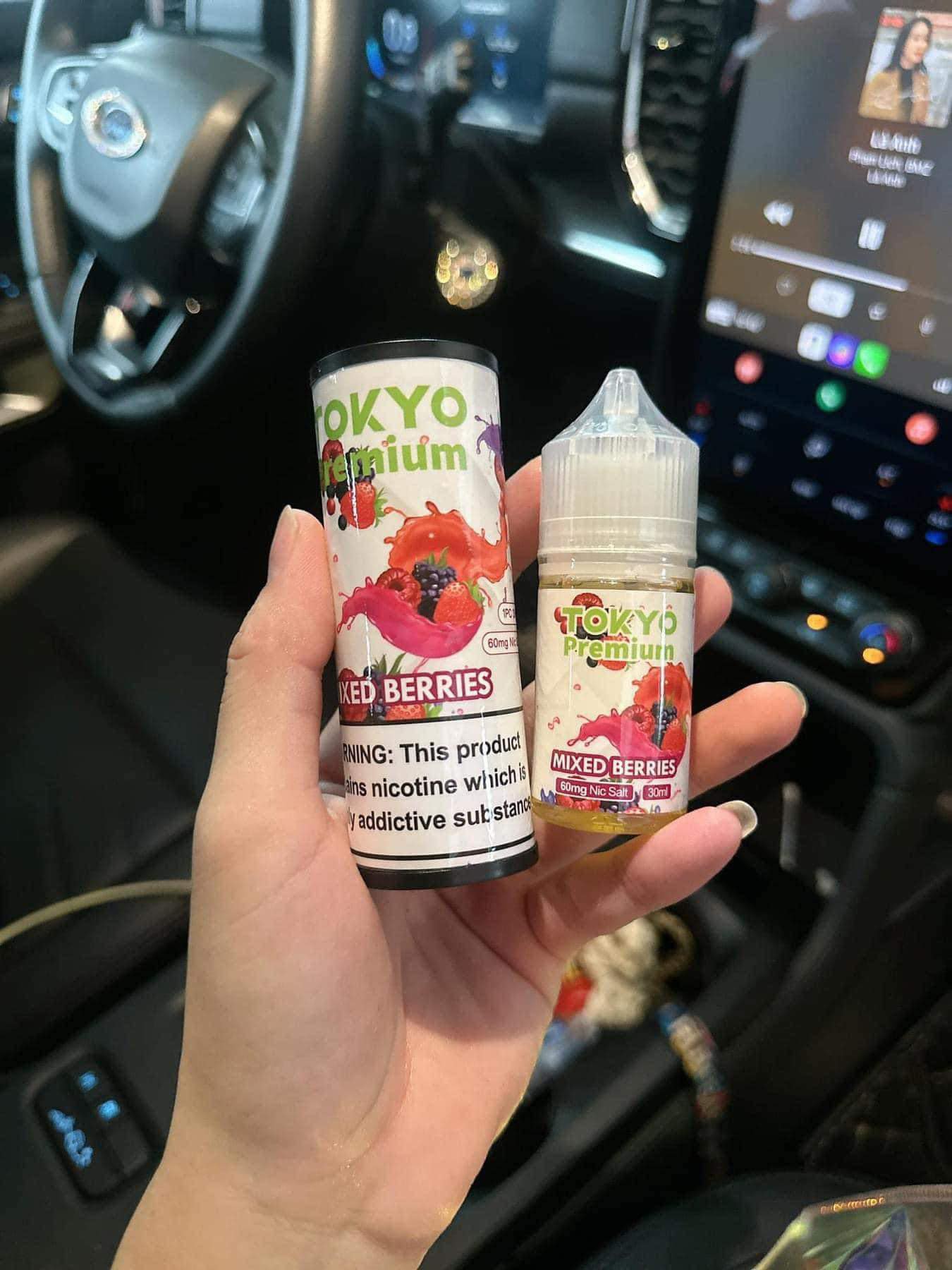 Review chi tiết chai tinh dầu Tokyo Premium Saltnic (30ml / 60mg)