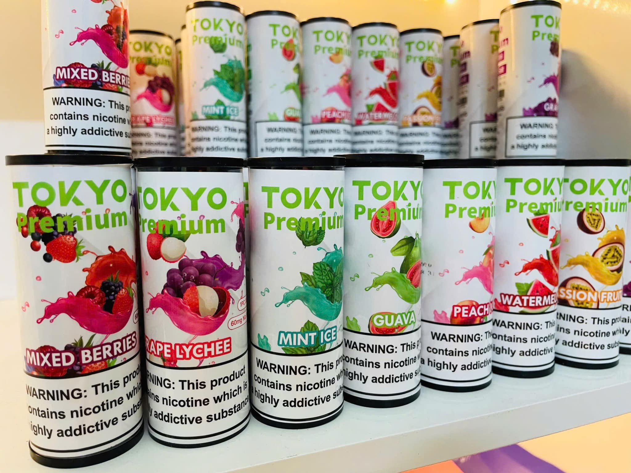 Review chi tiết chai tinh dầu Tokyo Premium Saltnic (30ml / 60mg)