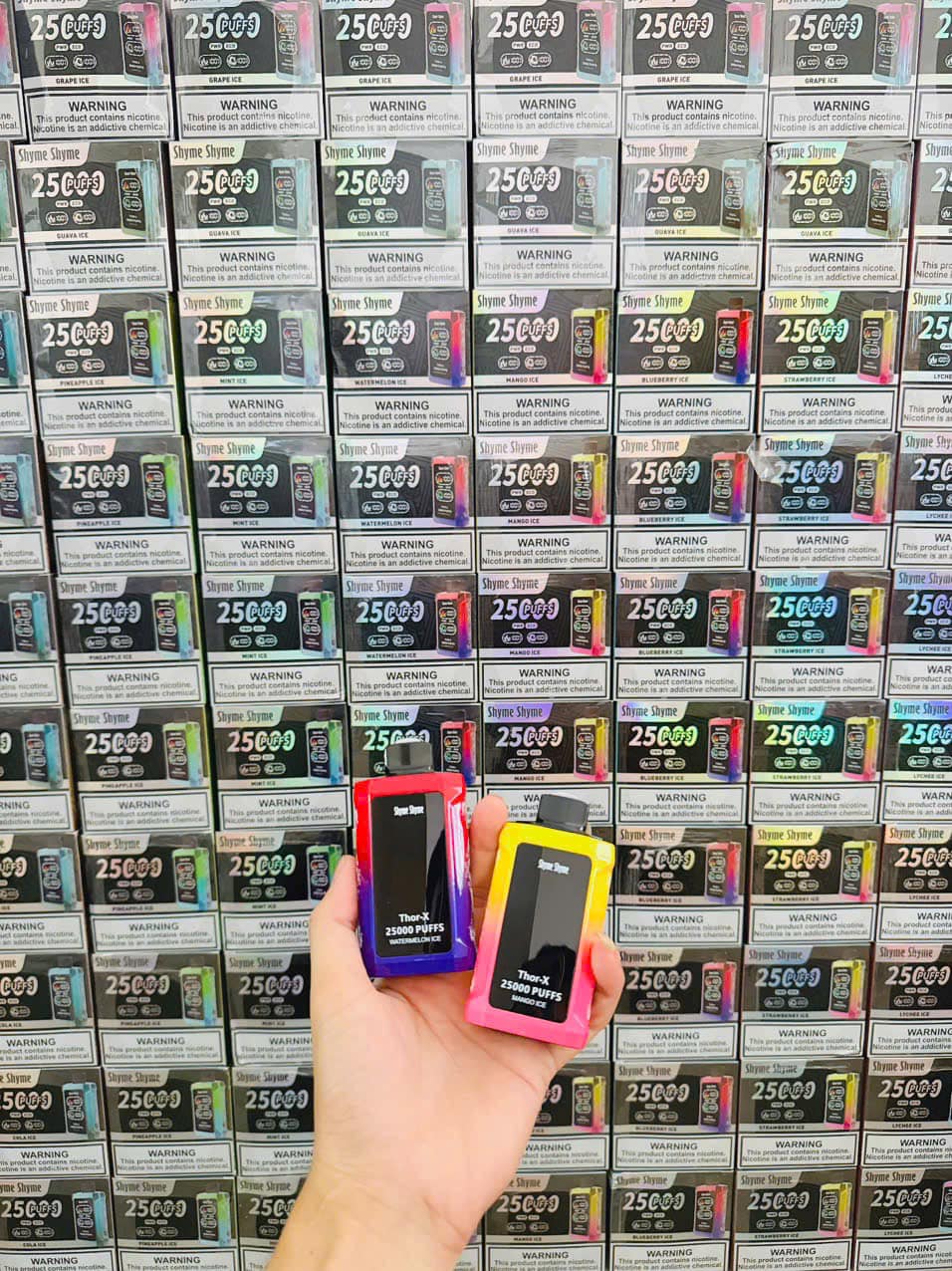 Review chi tiết Shyme Shyme Thor-X 25000 Hơi (50mg) – Pod 1 Lần