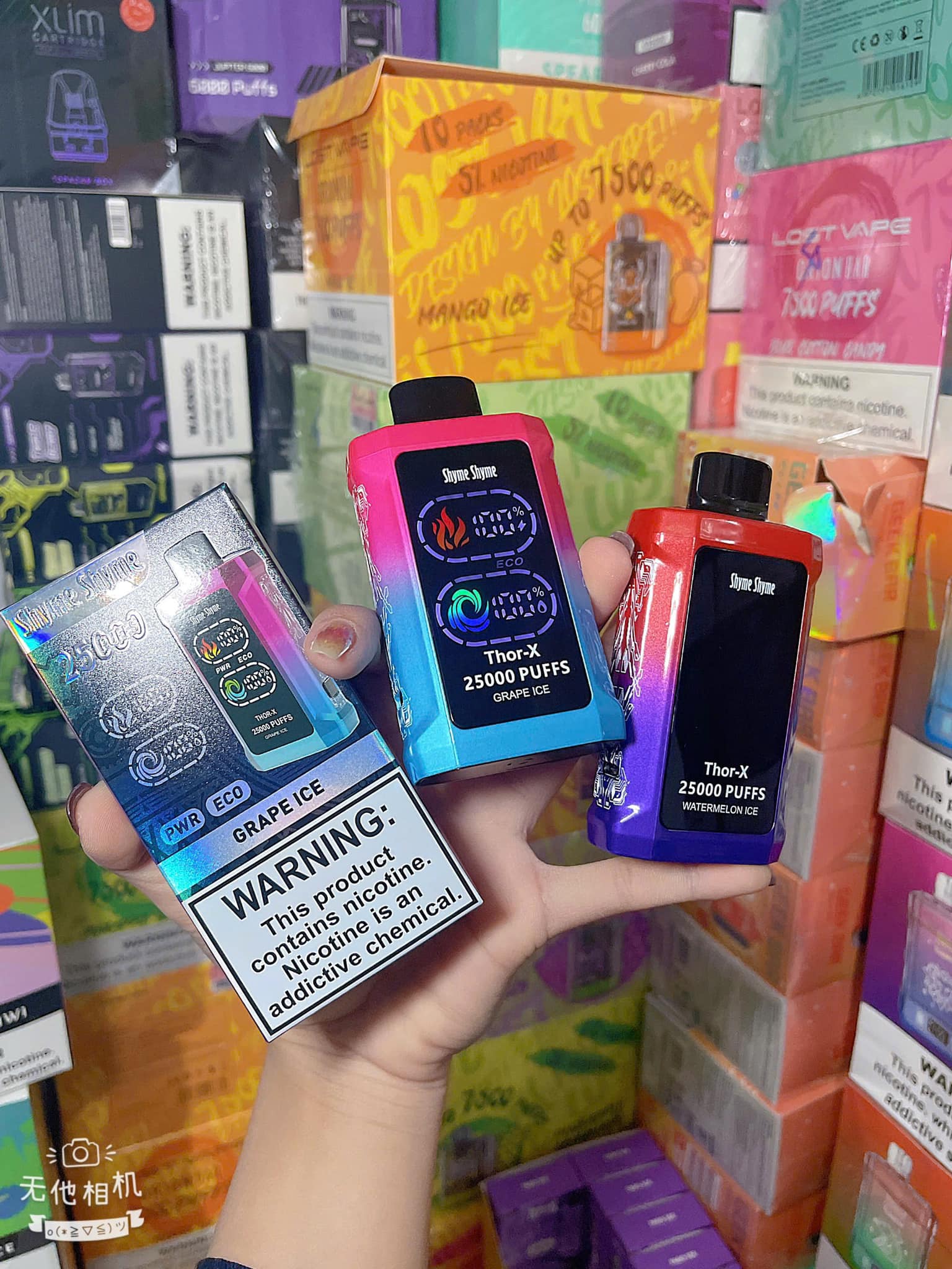 Review chi tiết Shyme Shyme Thor-X 25000 Hơi (50mg) – Pod 1 Lần