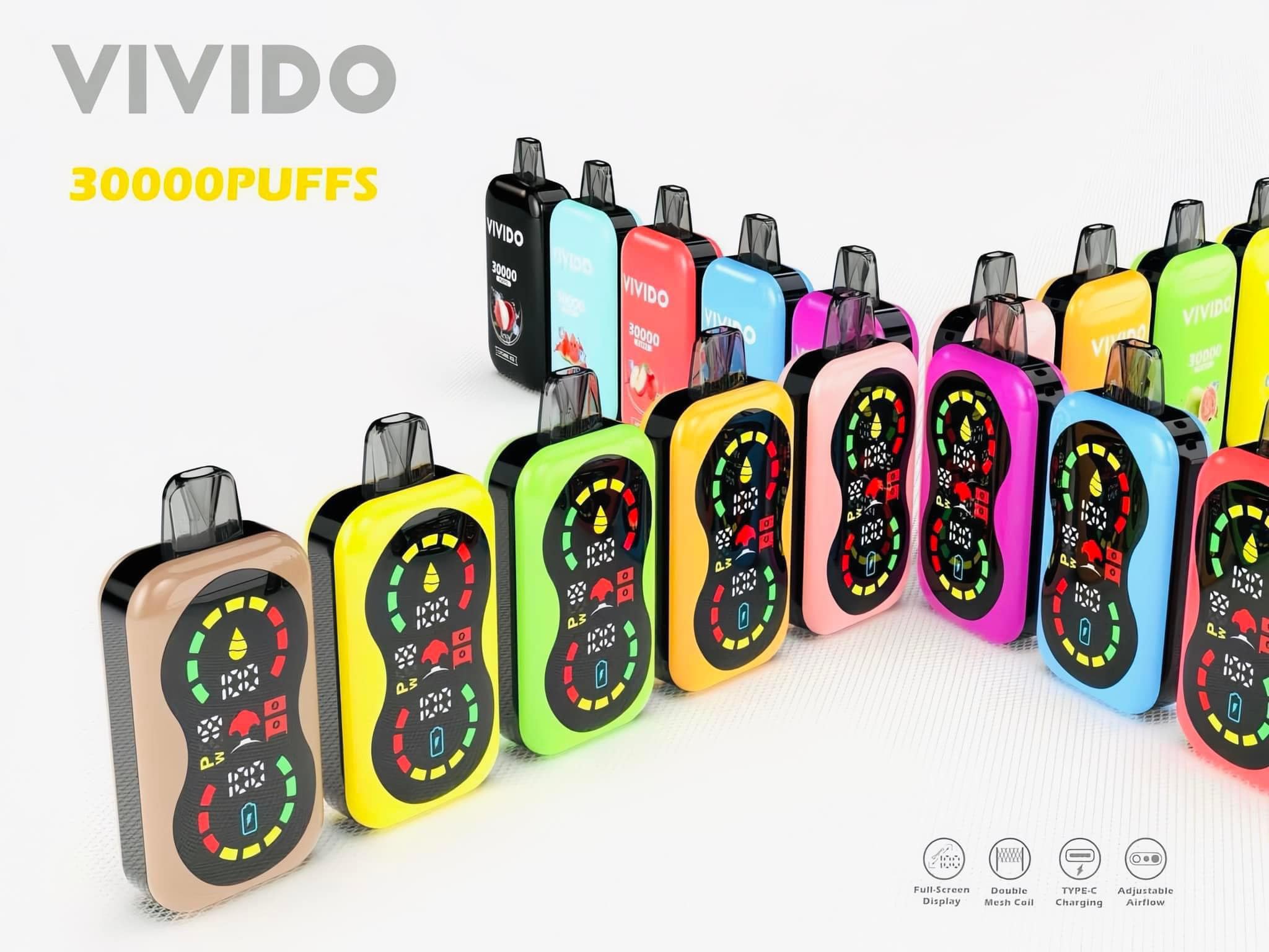 Review chi tiết Vivido 30000 Hơi (50mg) - Pod 1 lần