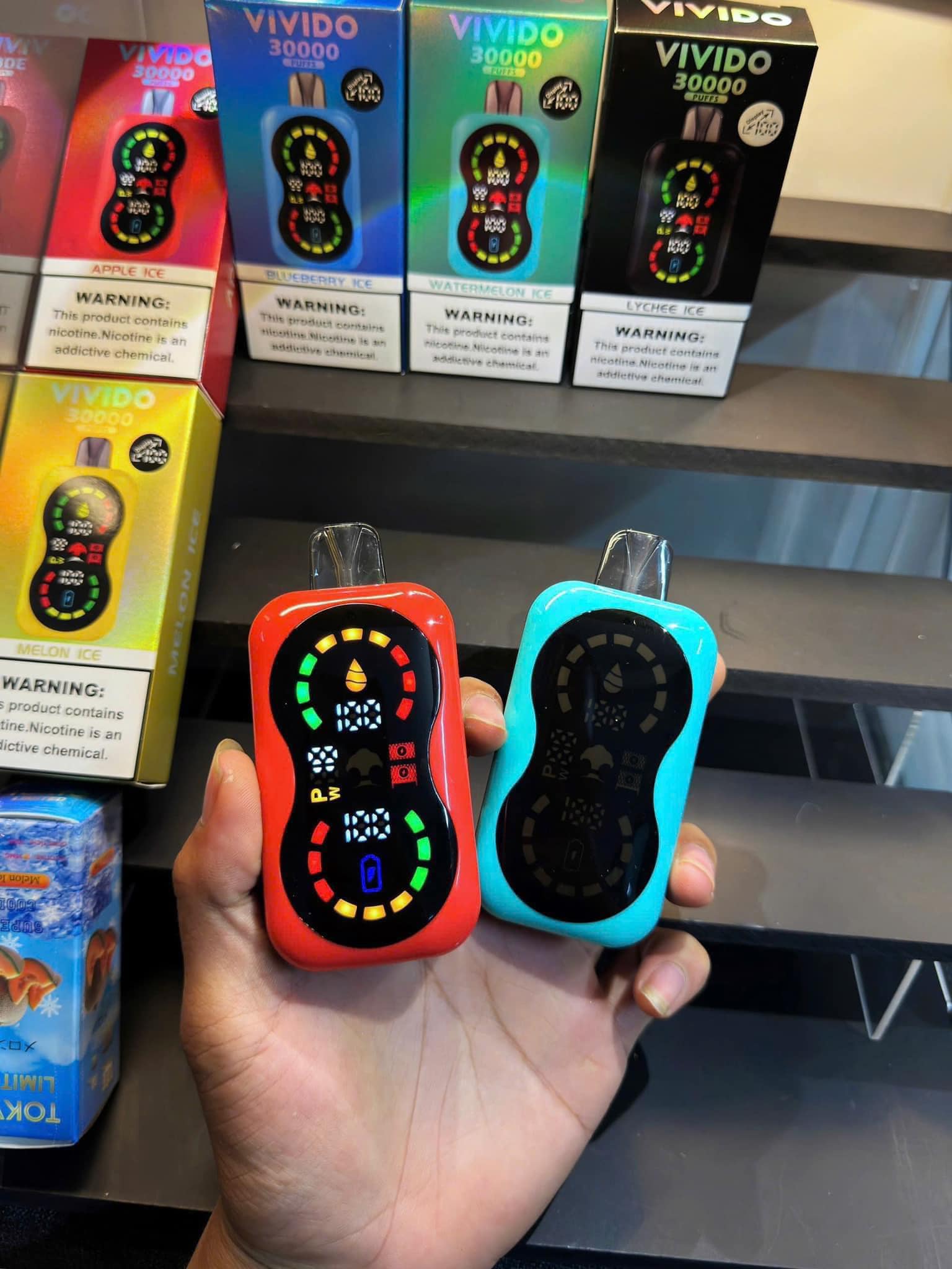 Review chi tiết Vivido 30000 Hơi (50mg) - Pod 1 lần