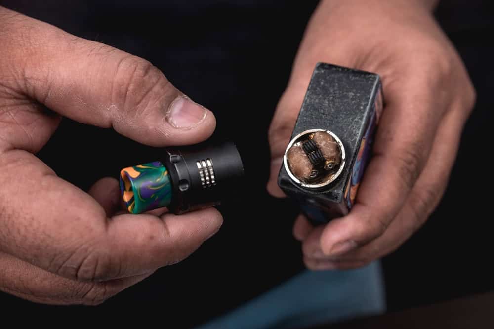 Box mod không nhận đầu tank (lỗi No Atomizer)
