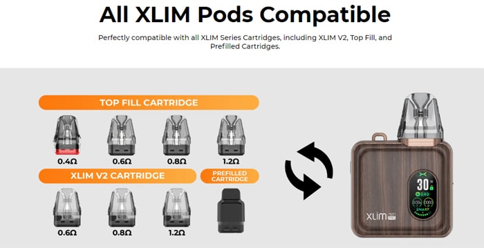 Chi tiết Oxva Xlim SQ Pro cực Hot - Đáng để sở hữu