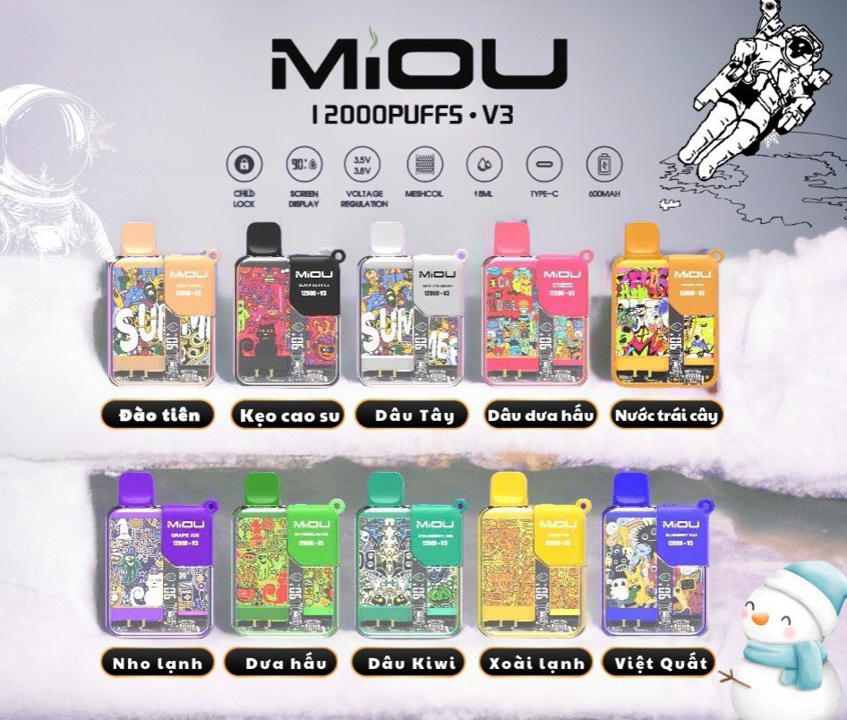 Lượng Nicotine tối đa trong Pod 1 lần (Pod disposable)