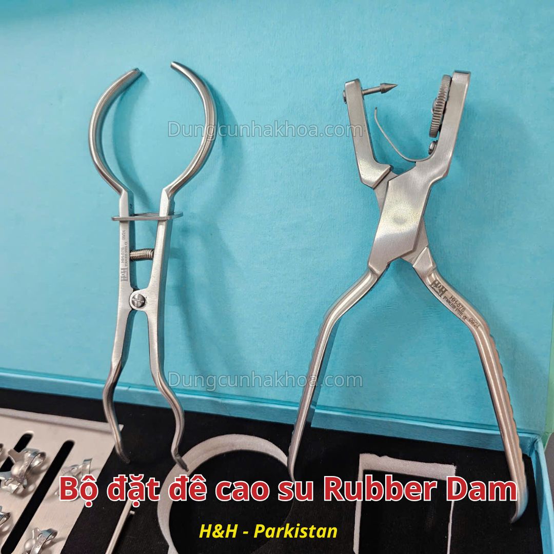 Bộ đặt đê cao su Rubber dam, rubber dam kit