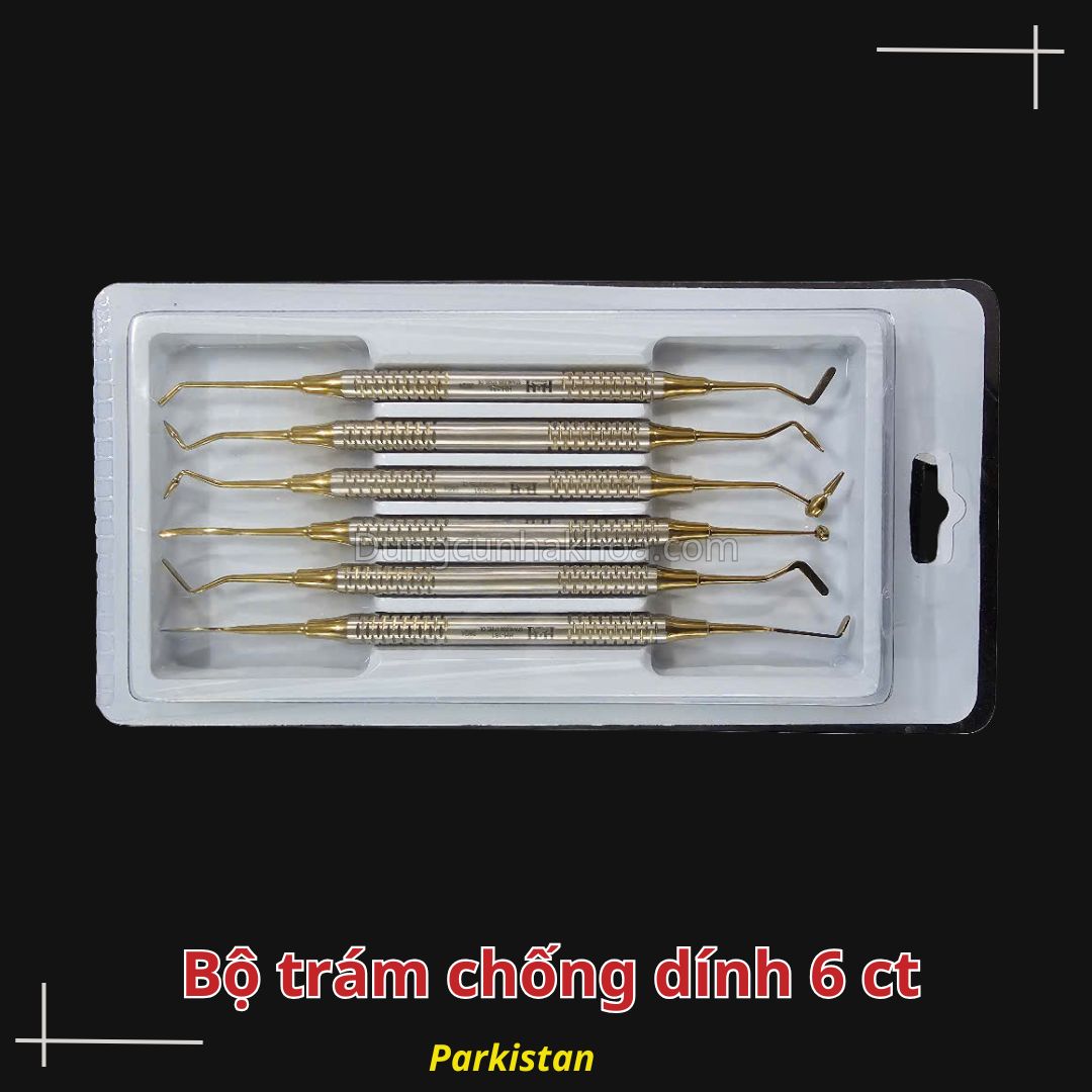 Bộ dụng cụ trám compostie chống dính 6 chi tiết