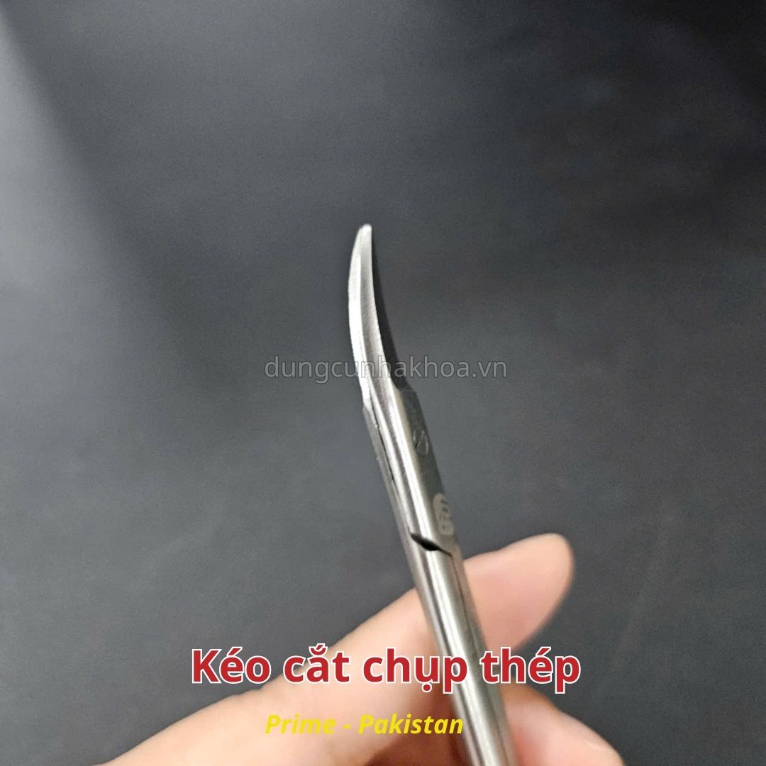 Kéo cắt chụp thép đầu thẳng, đầu cong