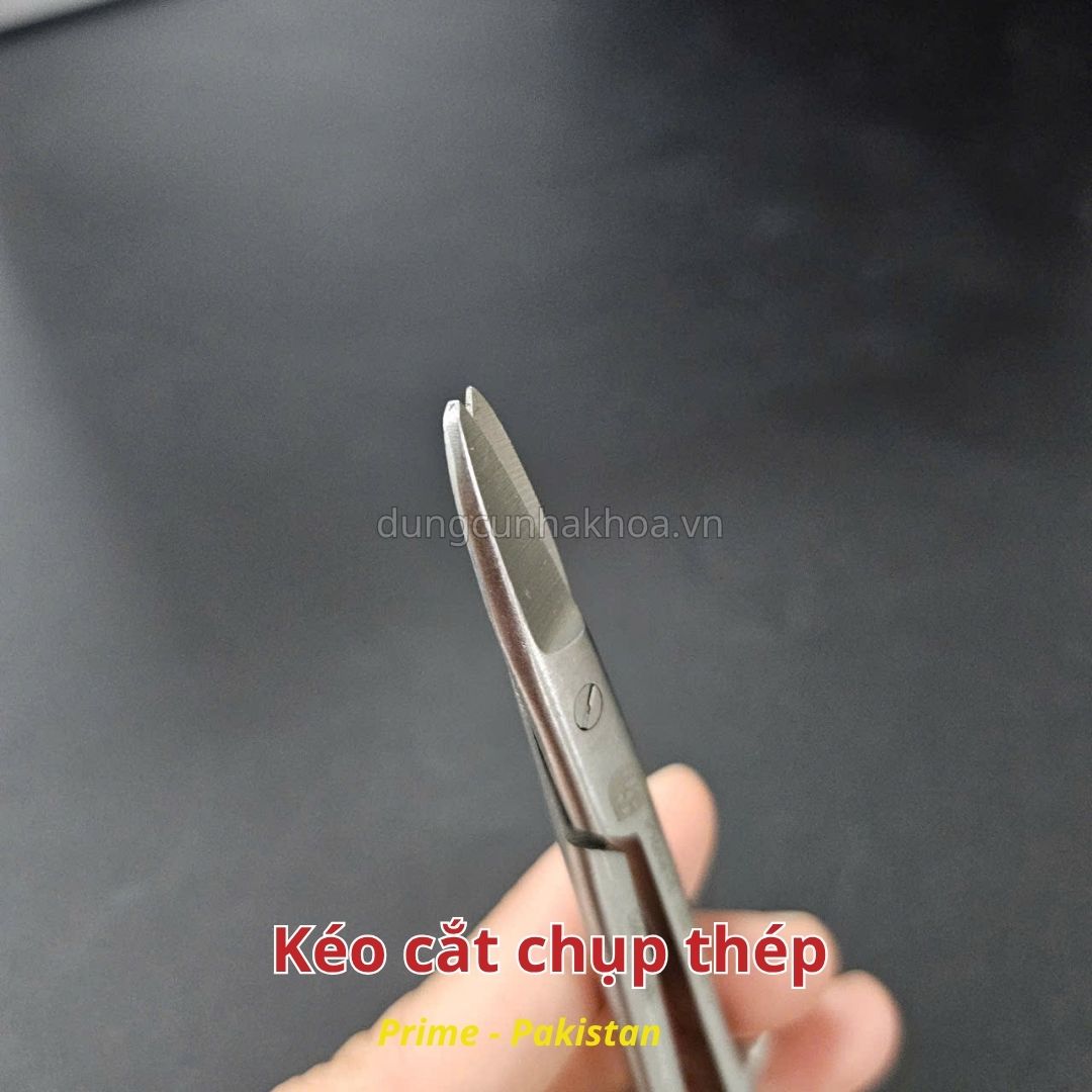 Kéo cắt chụp thép đầu thẳng, đầu cong