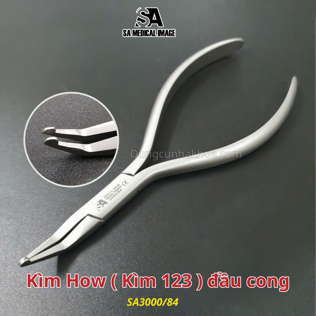 Kìm How ( kìm 123) chỉnh nha đầu thẳng/ đầu cong