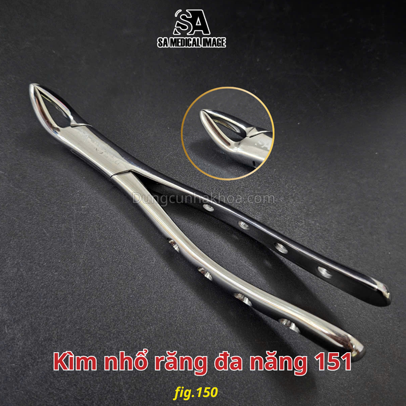 Kìm nhổ răng đa năng hàm dưới 151
