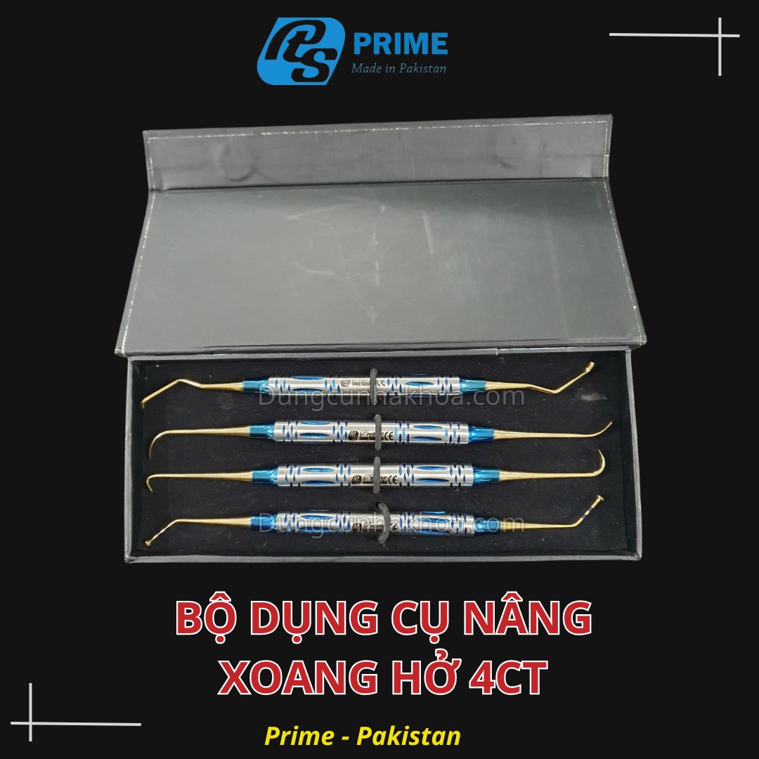 Bộ dụng cụ nâng xoang hở 4 chi tiết